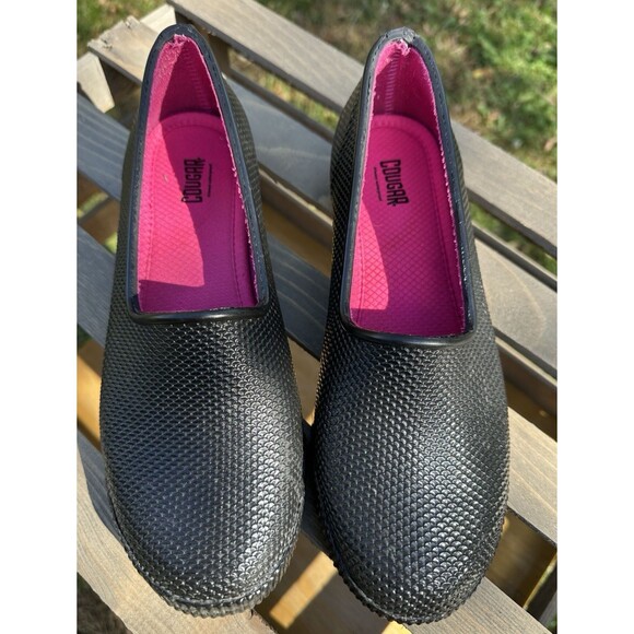 COUGAR RUBY RAIN SHOE BLACK SNAKE WOMEN'S SIZE 8 - Picture 7 of 15